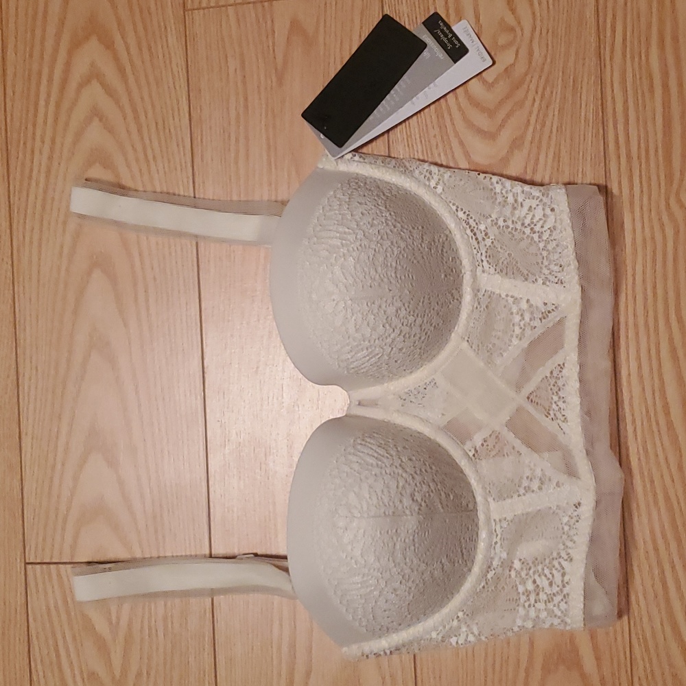 Lace bustier bra, NWT, 30DD